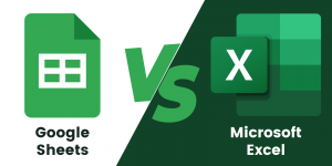 Comparaison Microsoft Excel vs Google Sheets