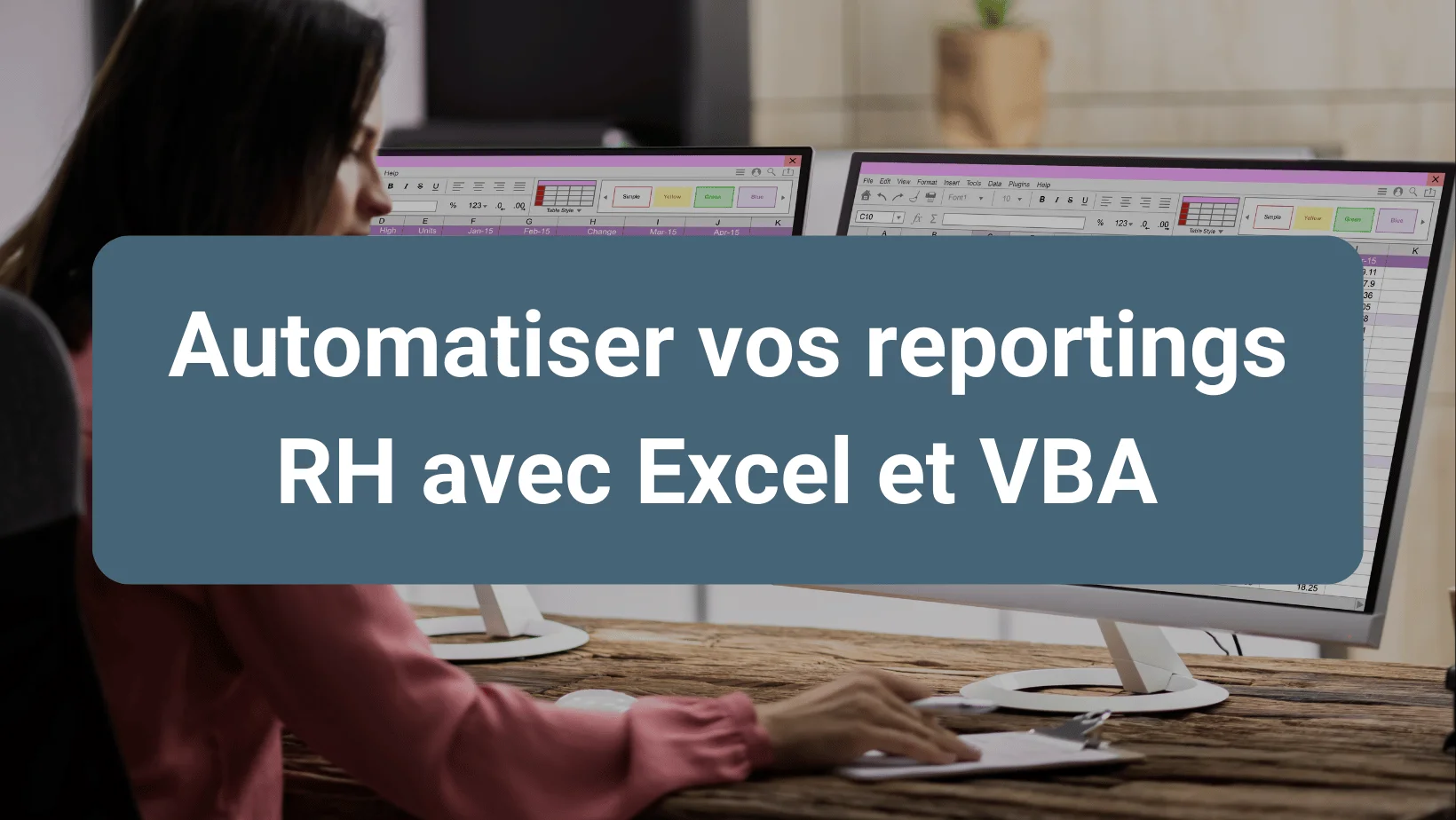 Rh Application Automatiser vos reportings RH avec Excel et VBA - Trèfle Applications